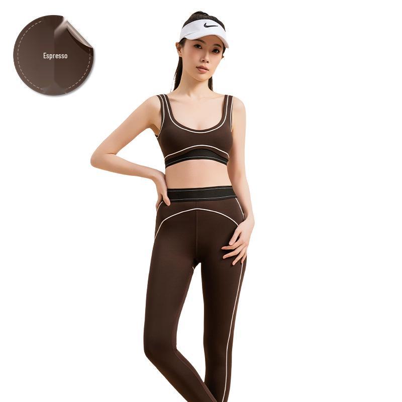 

Комплект для йоги Notting Color Block - Влагоотводящая Быстросохнущая Спортивная одежда M