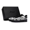 Air Force 1 07 Slip Resistant Abrasion Resistant Low Top Skateboard Shoes Unisex Black White CW2288-001(Team80-S-BOX)