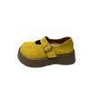 Casual Fashion Pink Retro Light Mouth Platform Single Shoes Women's 2025 New Summer Skirt Versatile Mary Jane Shoes