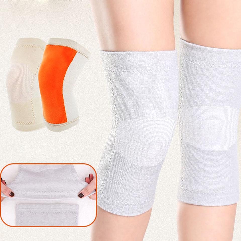 Aolikes 1 Paar Winter Warme Kniebandagen Für Frauen Männer Alte Leute Kalte Beine Arthritis Knieschützer Knieunterstützung Zum Laufen Knieschoner