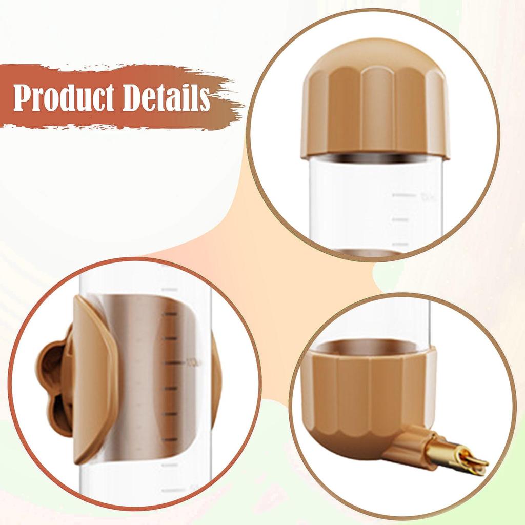 Bird Drinker Cage Accessories Easy Install Drinking Device for Cockatiels Lovebirds Budgerigar Aviary