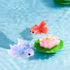 Simulation Gold Fish Micro Landscape Decorative Gold Fish Figurine Mini Colorful Fish  Fish Tank