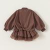Mädchenjacken Frühling und Herbst Kinderkleidung Windjacke Reißverschluss Strickjacke Mäntel für Mädchen Baby Mode Übermantel