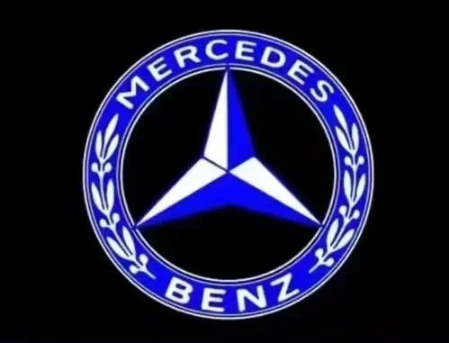 Xzpyk10 New 2025 Car Door Logo Light LED Projector Lamp For Mercedes Benz E W212 W213 W205 AMG W177 V177 W247 W176 GLA GLC X253 W246 X16