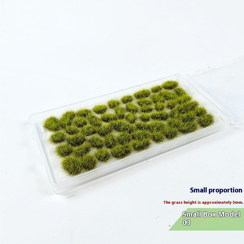 Miniature Lawn Terrain Model Kit - Static Grass Garden for Architecture Dioramas