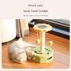 Cat Tree with Sisal Scratching Post and Turntable