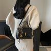 Retro Portable Small Square Bag Women's 2025 New Trendy Autumn and Winter Fashion Korean Niche Design Shoulder Messenger Bag