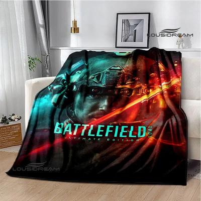 3D-Spiel Schlachtfeld Aufdruck Decken Mode Warme Decke Weiche Und Bequeme Decke Haus Reise Decke Geburtstagsgeschenk
