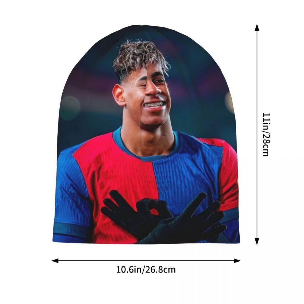 Lamined YYamal Caps Football Soccer Hip Hop Adult Outdoor Skullies Beanies Hats Spring Warm Dualuse Bonnet Hats
