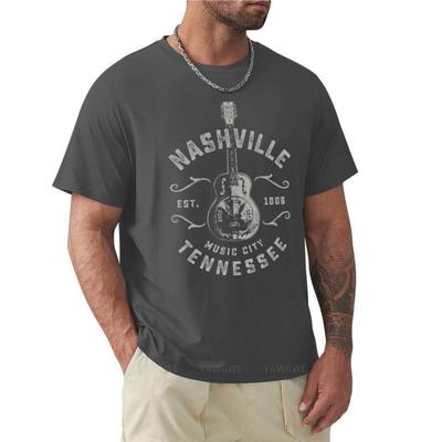 Nashville Music City Tennessee Koszulka t-shirt niestandardowa koszulka ubrania kawaii odzież męska