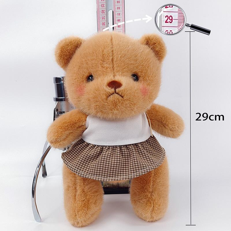 New Pajamas Joint Bear Plush Toys Mall Event Gifts 30 Cm Large Grab Machine Dolls