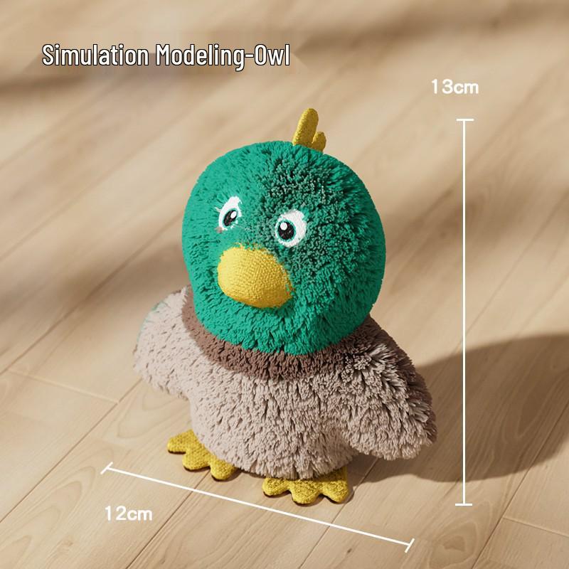 Electric Bird Sound Cat Toy - Self-Entertainment Teaser Stick