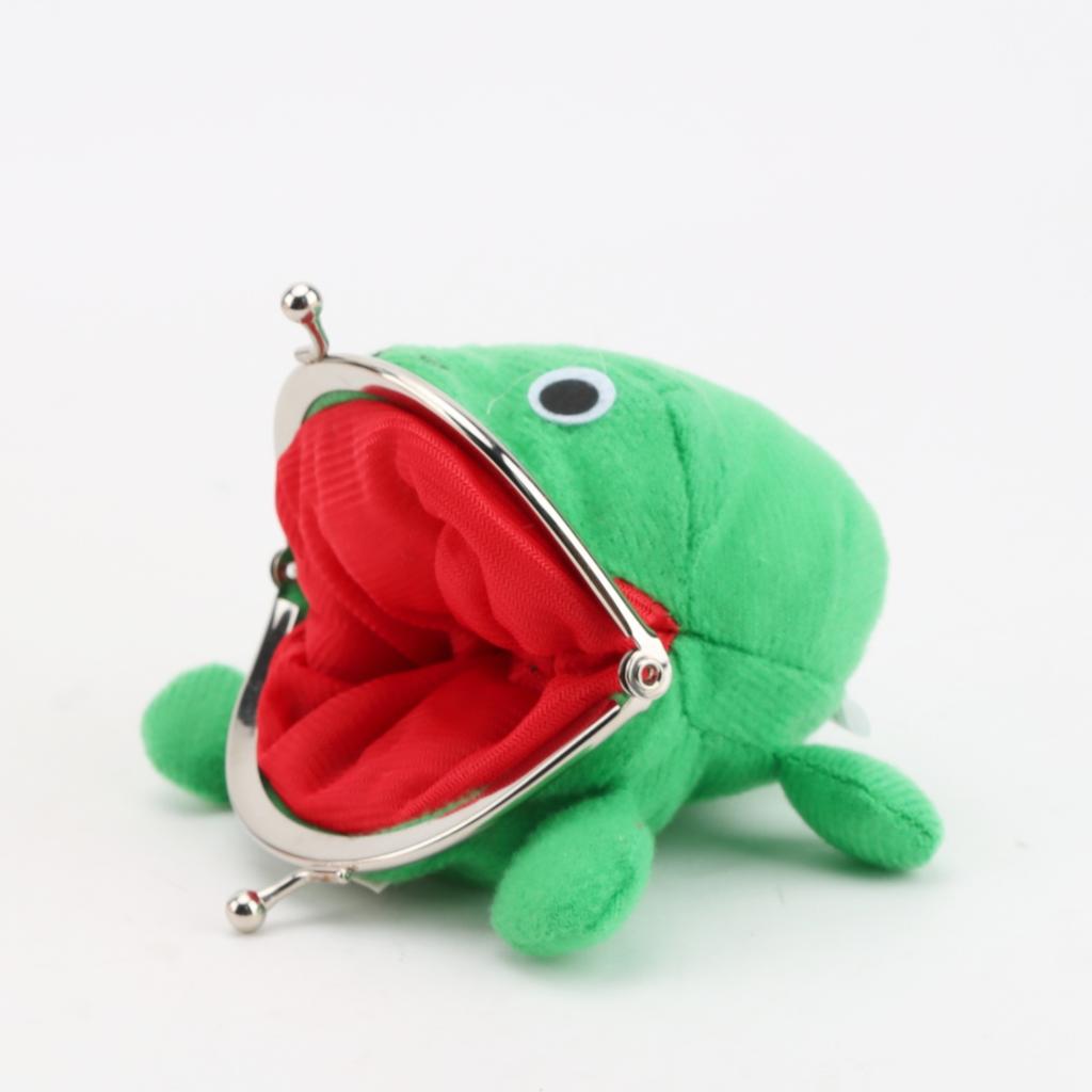 6CM Frosch Münzbörsen Cartoon Geldbörse Beutel Anime Manga Form Flausch Clutch Cosplay Niedliche Geldbörse Münzhalter Mädchen Geschenk