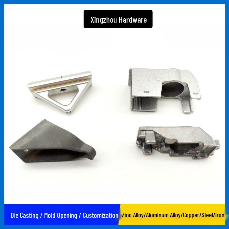 Aluminum and Zinc Alloy Die Cast Angle Bracket for Customization