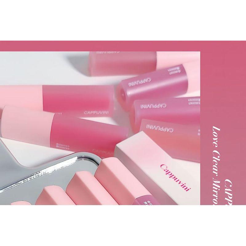 Cappuvini - Love Heart Mirror Lip Gloss - 6 Colors