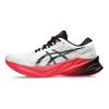 Asics Novablast 3 White Black Electric Red 1011B458-104