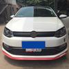 Polo Modified Bluemotion Style Matte Black Front Hood Center Grille Grill For Volkswagen Polo Standard 2014 GTI 2015 2016