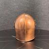 Copper Barbute Helmet with Faceplate, Battle Ready Knight Armor for SCA, LARP Medieval Warfare