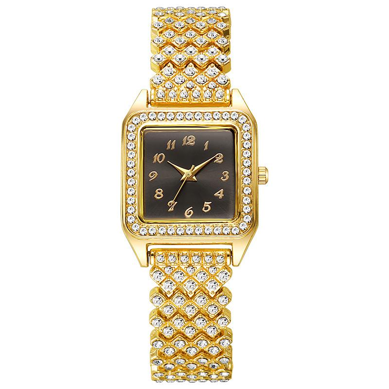 Nieuwe Mode Dames Armband Vierkante Horloges Dames Quartz Polshorloge Voor Valentijnsdag Verjaardagscadeaus
