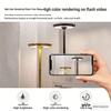 Used LED Rechargeable Induction Desk Lamp - Creative Flying Saucer Design for Camping & Night Light