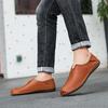 Fashion Men's Driving Shoes Handmade Leather Men Loafers Soft Breathable Men's Casual Shoes Zapatillas Hombre Big Size 39-48