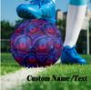 Size 5 Football Custom Name Text, Outdoor Training Soccer BallRangers FC