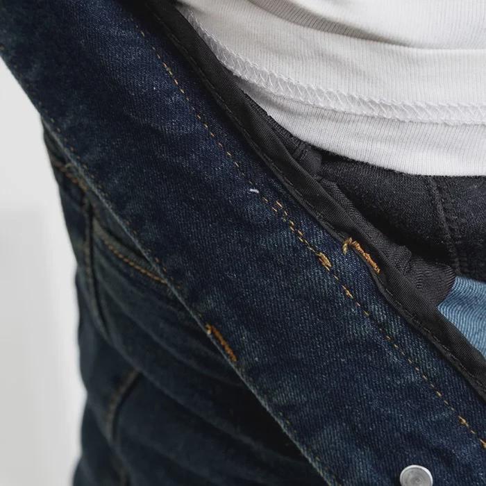 Jeansy motocyklowe: Unisex, Odporny na upadki, Slim Fit, Na każdą porę roku