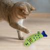 Catnip Toys For Cats Fish Shape Linen Kitten Teasing Toy 26cm/10.24 Inch Interactive Cat Kicking Toys Soft Catnip Crinkle Toys
