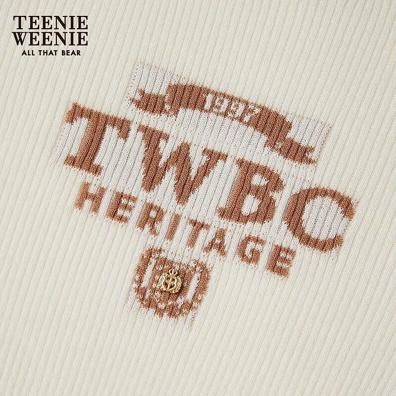 Teenie Weenie Women's Bear Wool Blend Knit Sweater