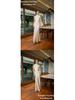 Elegant Summer Satin Evening Gown - Sexy European & American French Style Long Dress for Women