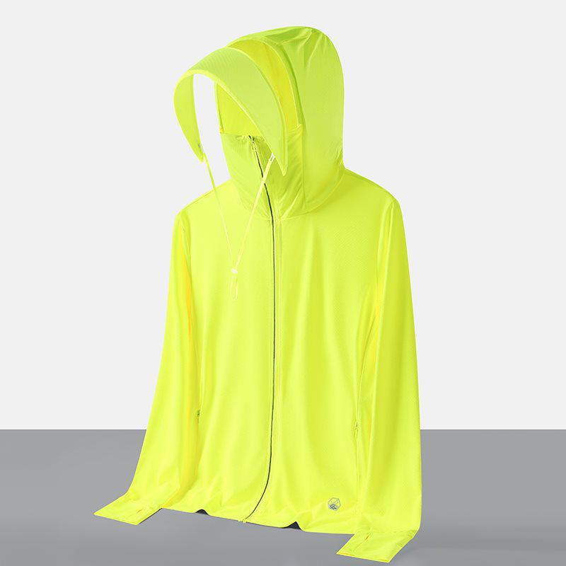 2026 UPF50+ Ice Silk Sun Protection Unisex Lightweight Breathable Summer Outdoor Clothing - Dark