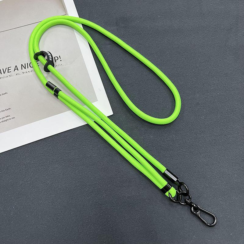 Mobile Phone Lanyard Crossbody Neck 1MM Polyester Mobile Phone Rope Neck Crossbody Adjustable Hand + Lanyard Crossbody Can Be Carried