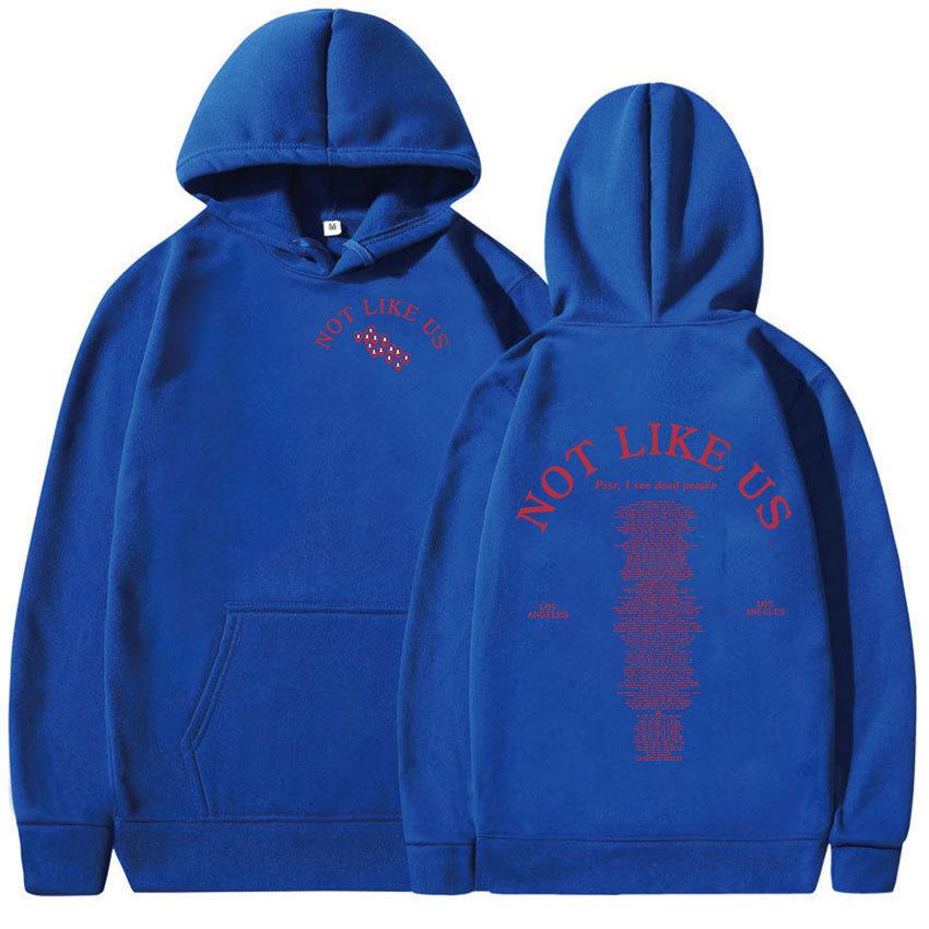Kendrick Lamar Not Like Us Tour New Album Hoodie Men