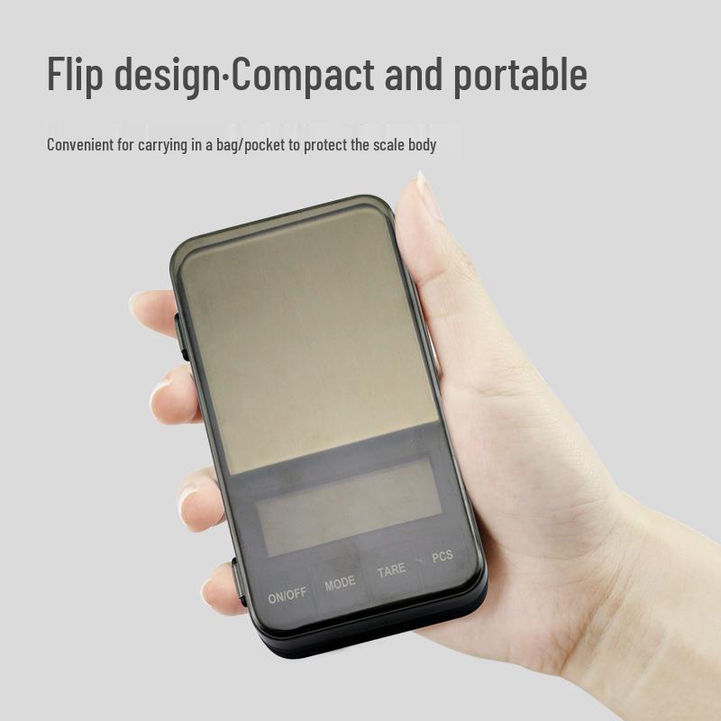 2KG Portable Mini Precision Scale: 0.01g Accuracy for Jewelry, Gold, and Medicinal Materials