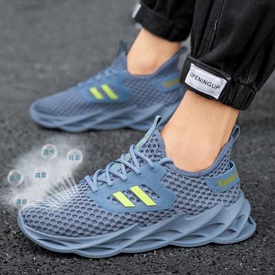 2024 sommar ny modetrend sportskor mesh andningsbar blad casual bekväm lätt ungdom herrskor