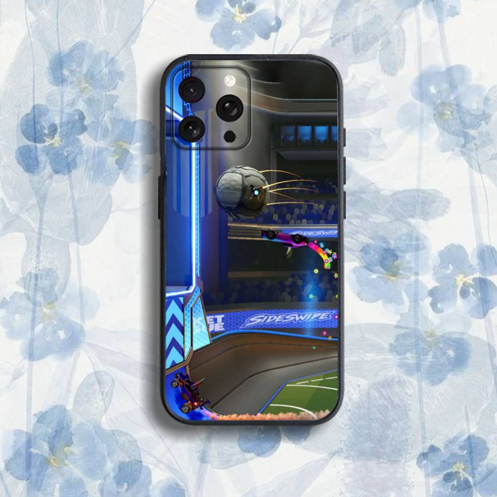 Game Rocket L-League Phone Case For iPhone 17,16,15,14,13,12,Pro,Max,Plus,E,SE4,Air,Mini Black Soft Box