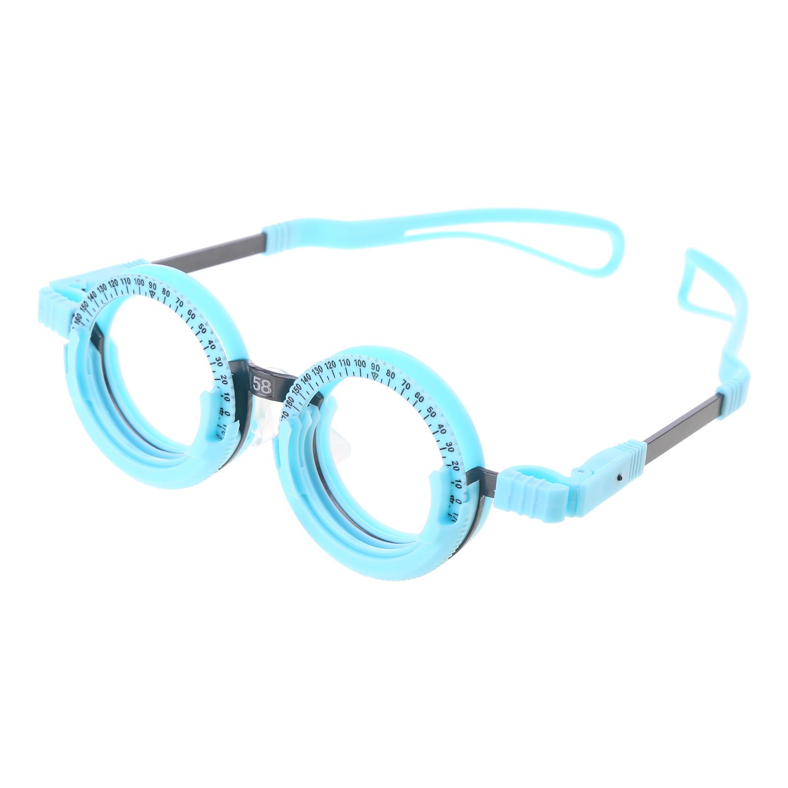 Aluminum Magnesium Trial Frame Distance Adjustable Optical Lens Light Insert