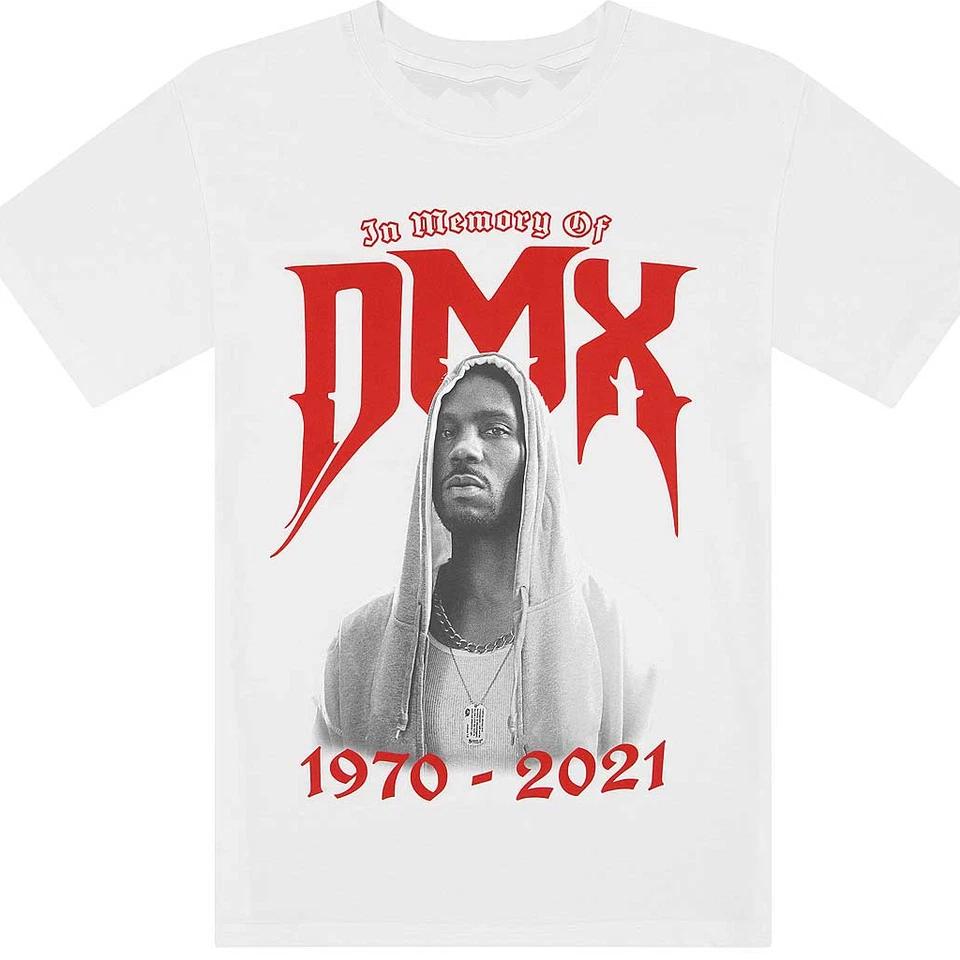 Men s and Women s T-shirts in memory of DMX rapper T-shirt White Cotton Unisex All Sizes S-5Xl XS
