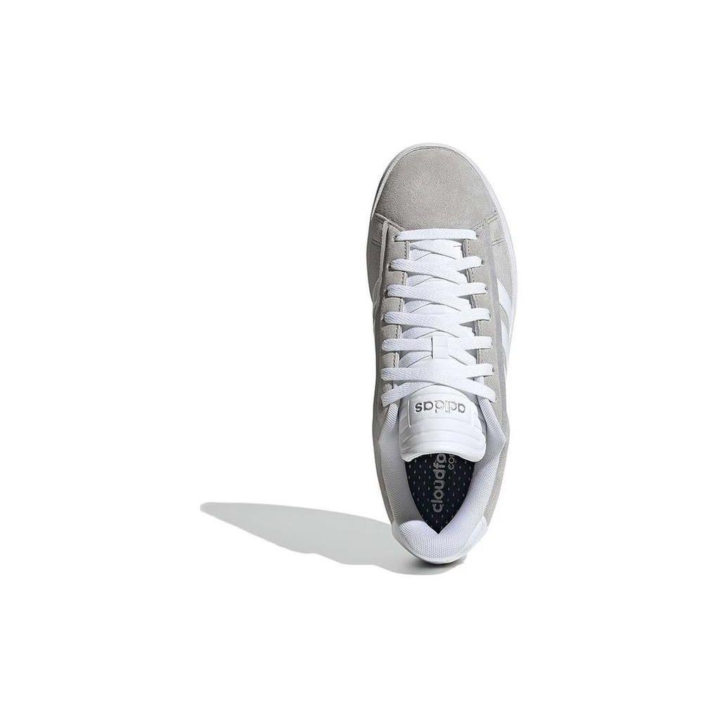 adidas Grand Court Alpha Round Toe Comfortable Versatile Casual Low-Top Sneakers Men Sneakers Gray IH0854