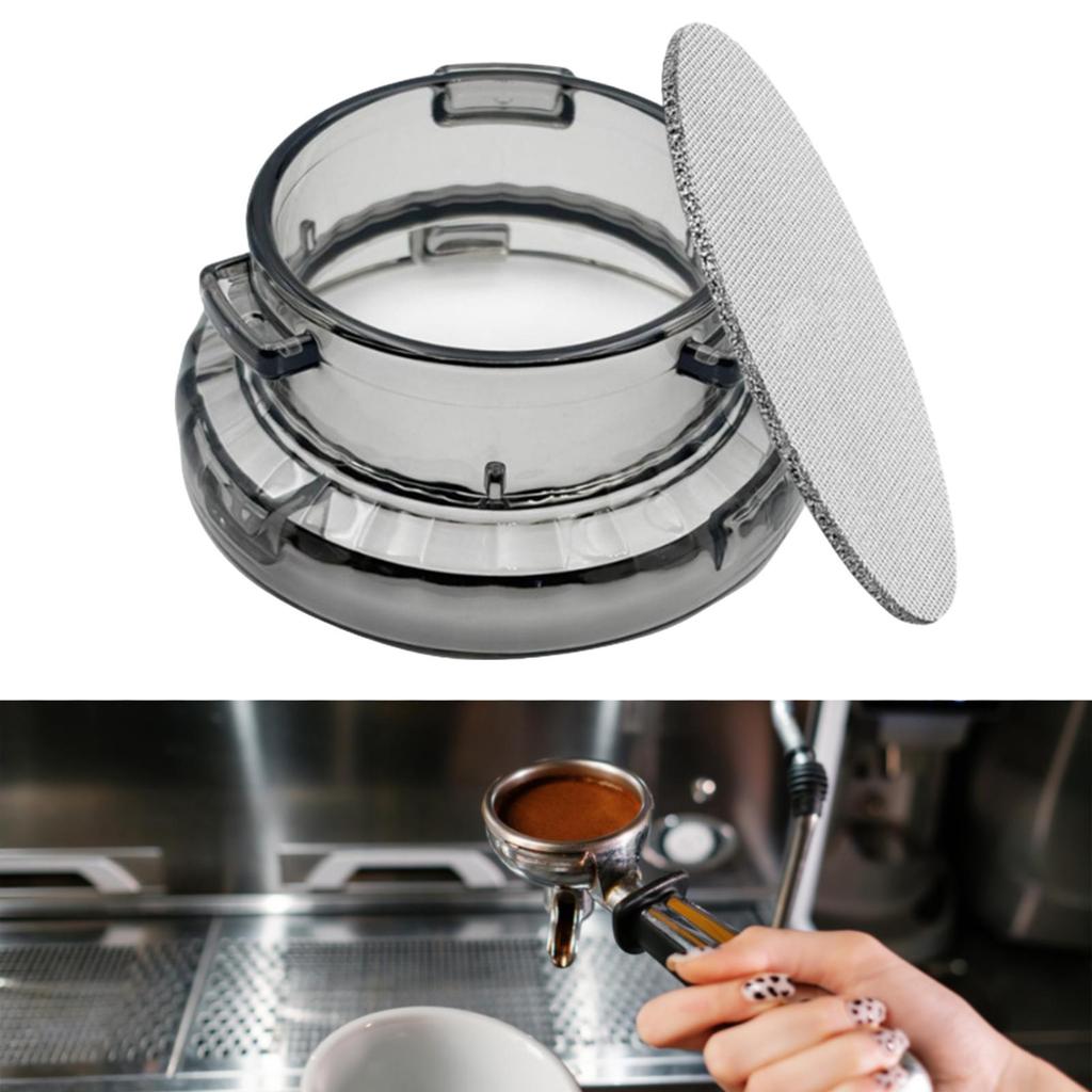 54mm Espresso Dosing Funnel Coffee Maker Accessories Leakproof Coffee Dosing Funnel for Office Coffee Shop Commercial Home Gift