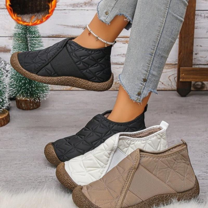 New Winter Bestseller: Fleece-Lined, Thickened Mum Shoes with Soft Soles, Slip-Resistant, Comfortable, Lightweight Slip-Ons