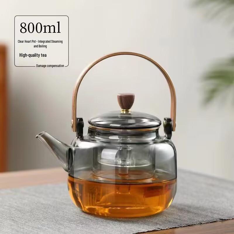 Hanyou Glass Steaming Teapot