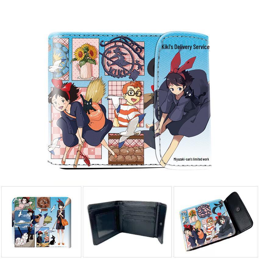 Chihiros Reise ins Zauberland Totoro Prinzessin Mononoke 3D Prägung Cartoon Münzbörse