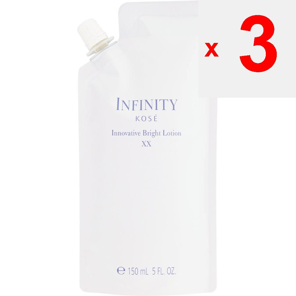 Kose Infinity Innovative Bright Lotion XX (Refill) 150mL (Quasi-drug) After Washing Your Face In the Morning and At Night, Press the Pump and Apply a