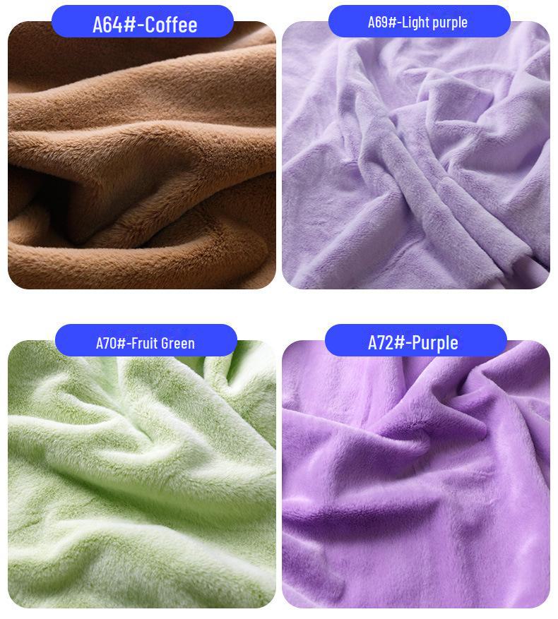 Material Pluș Iepure Rex Imitație 5mm - Opțiuni Multicolor pentru Jucării, Îmbrăcăminte, Perne