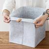 Verschiedene Kleidung Filz Lagerung Körbe Hause Badezimmer Wäsche Eimer Büro Kleinigkeiten Box Spielzeug Lagerung Box Schlafsaal Unterwäsche Storag