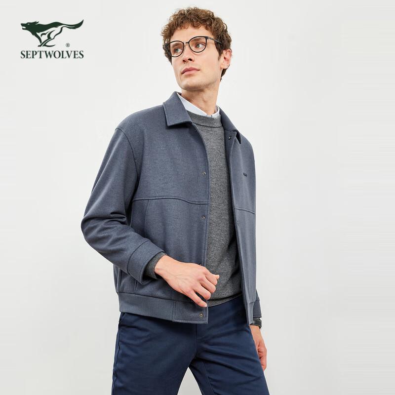 

Qipilang Men s Wool Blend Utility Jacket 175