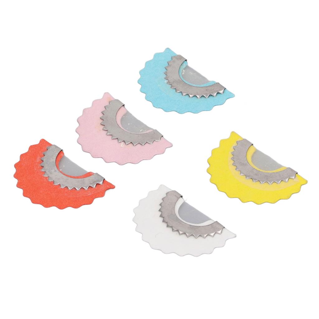 5pcs Bird Caller Tongue Whistle Portable Funny 5 Colors Trick Game Metal Tweeting Noisemaker Toys