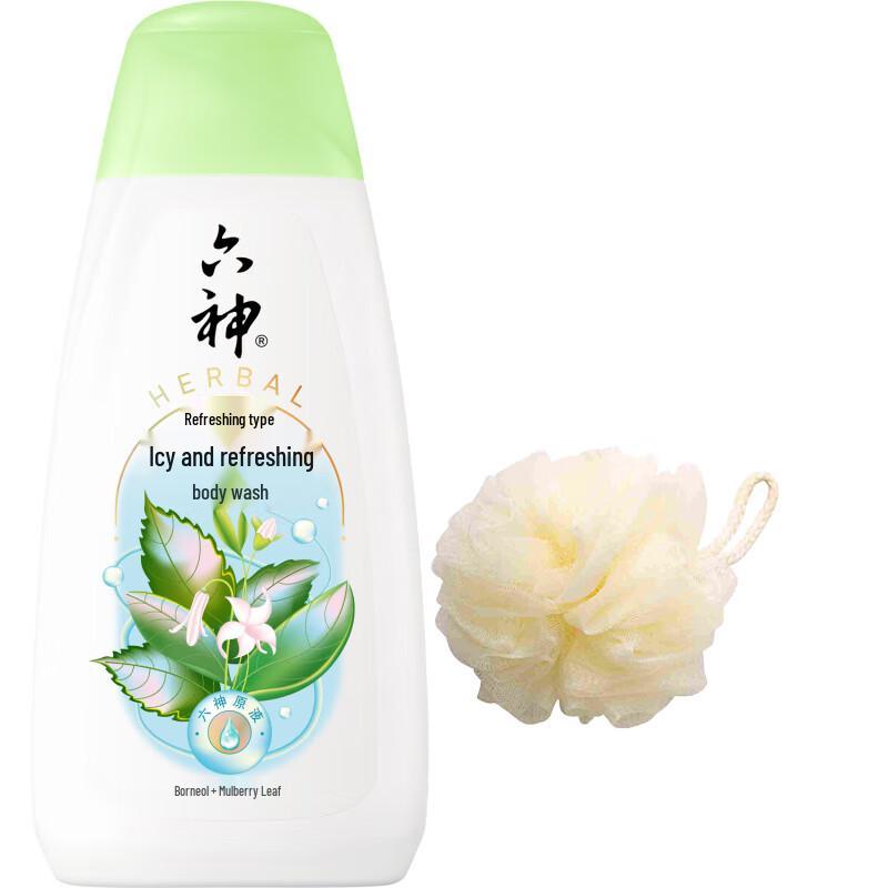 

Liu Shen Cooling & Refreshing Shower Gel with Bath Ball