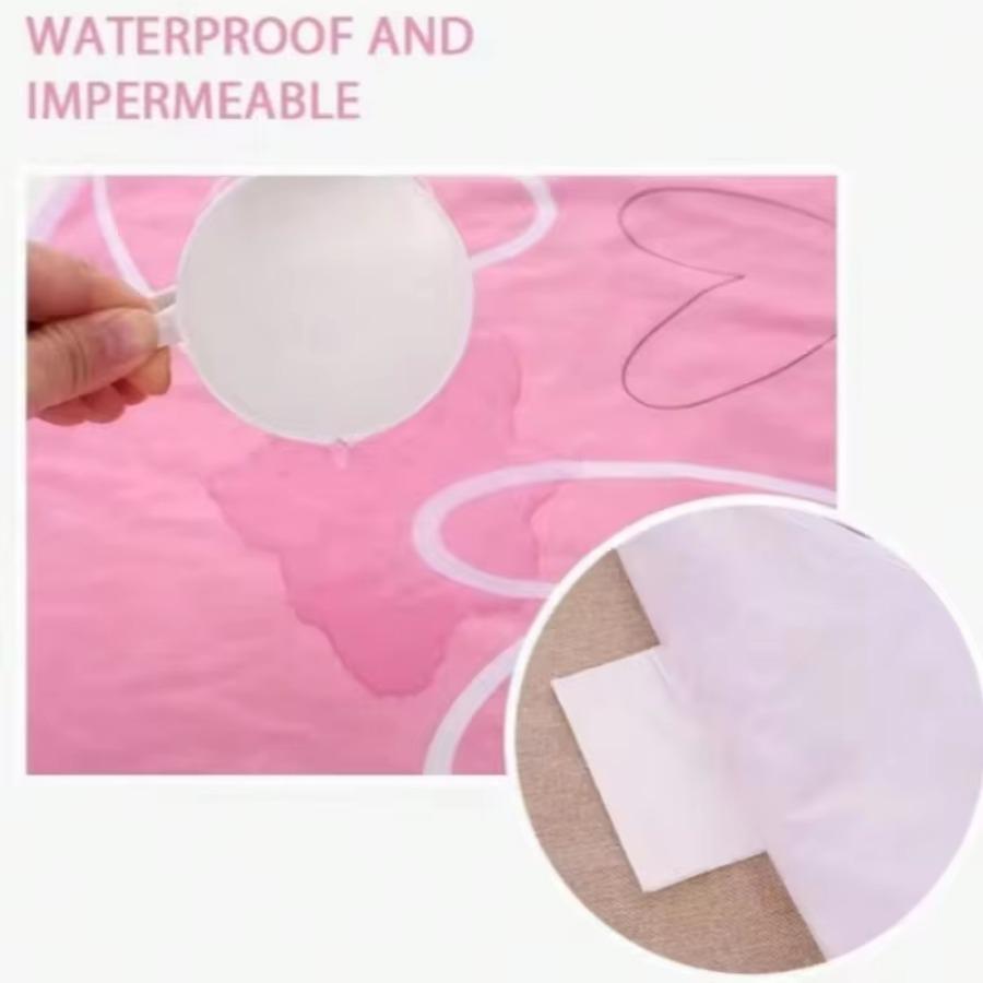 50*70cm Breathable Waterproof Washable Mattress Urine Mat For Baby Cute Cartoon Bed Protector Diaper Bedding Urine Pads